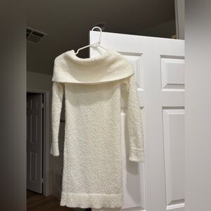 Superdown revolve sweater dress - ivory